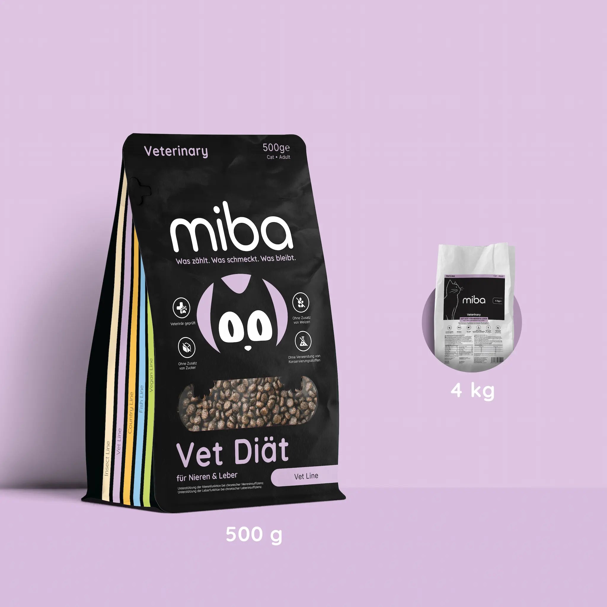 Nierenfutter Katze | Ditfutter Nieren & Leber  miba Vet Line
