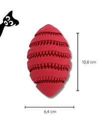 Snackball für Hunde aus Gummi – Intelligenzspielzeug & Futterball gegen Langeweile