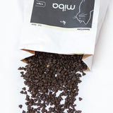 Insekt mit Süßkartoffel, Lachsöl & Chicorée